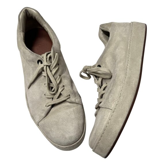 Loro Piana Nuages Suede Sneakers in Gray - Picture 1 of 8